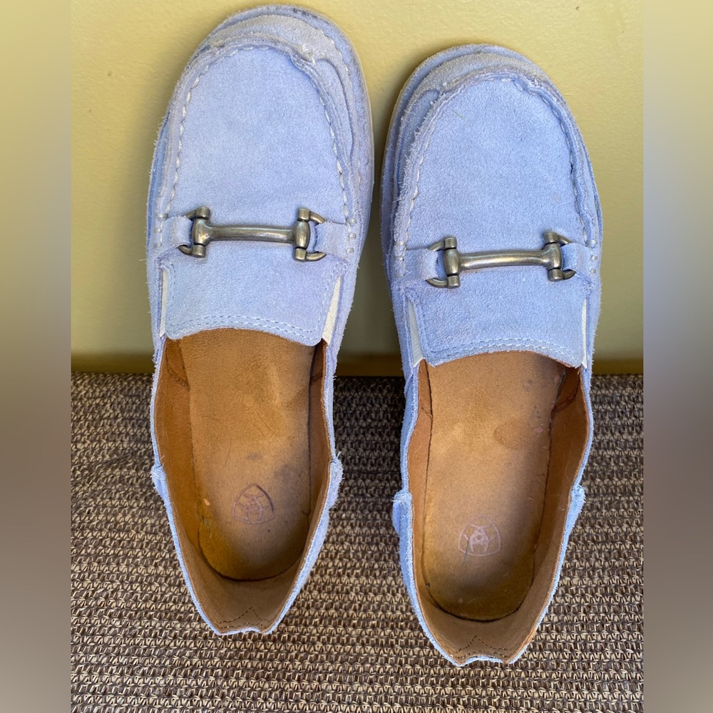 Ariat suede loafers - Good Condition - sz 7